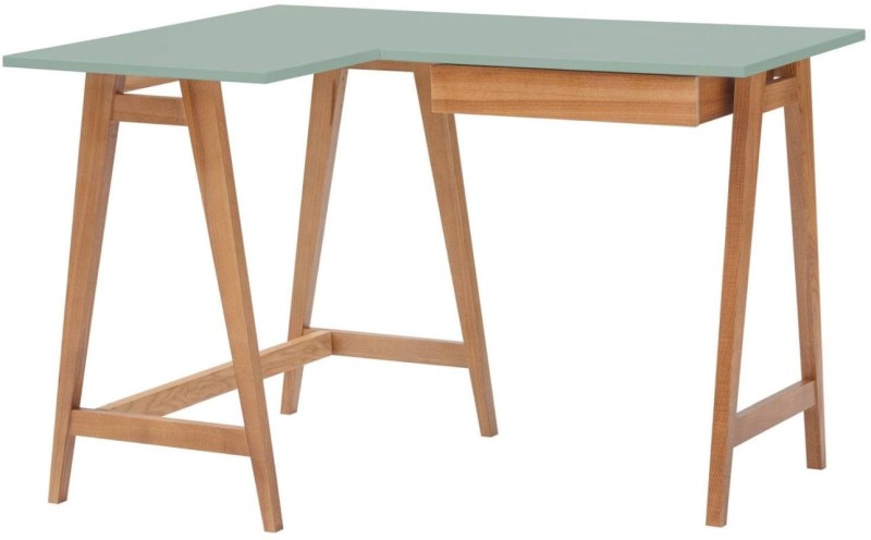 Biurko narożne LUKA 115x85cm Dąb Szalwiowy LEWE