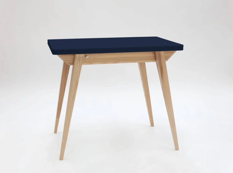 Stół rozkładany ENVELOPE 90-130 cm Granatowy