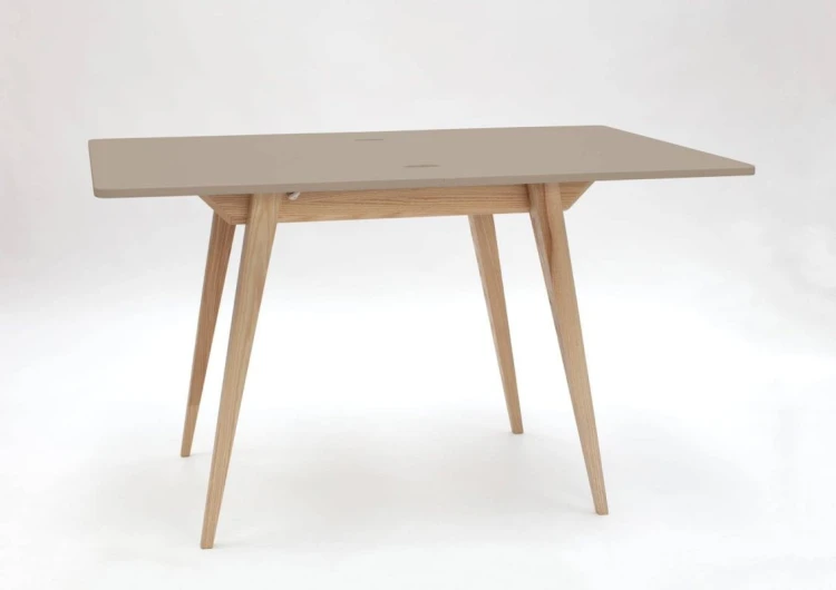 Stół rozkładany ENVELOPE 90-130 cm kolor Kawa z Mlekiem