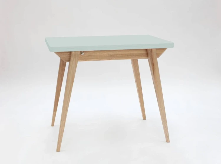 Stół rozkładany ENVELOPE 90-130 cm Ulotny Mietowy