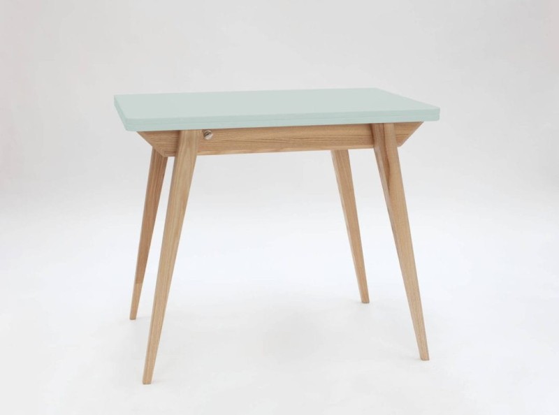 Stół rozkładany ENVELOPE 90-130 cm Ulotny Mietowy