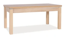 Ławostół rozkładany Kleopatra 124-164 cm dąb sonoma