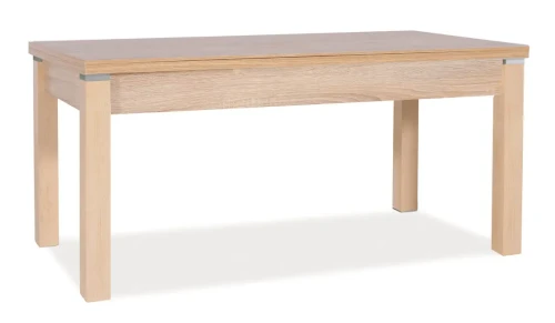 Ławostół rozkładany Kleopatra 124-164 cm dąb sonoma