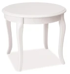 Stolik Royal D biały 60 cm