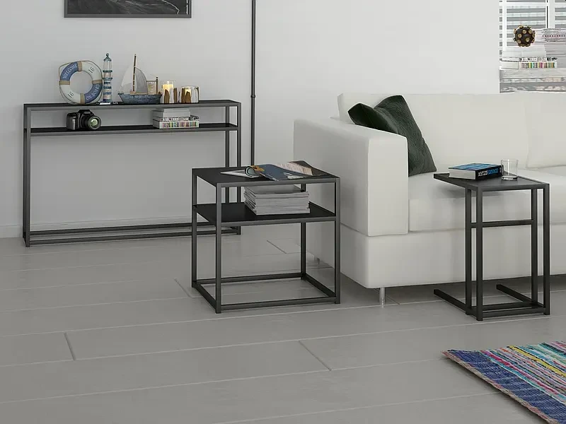 Stolik pomocniczy Symphony D 45x30 cm czarny