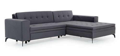 Narożnik rozkładany Solange tapicerowany 48h