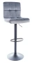Hoker tapicerowany C-105 Velvet Bluvel 14 szary