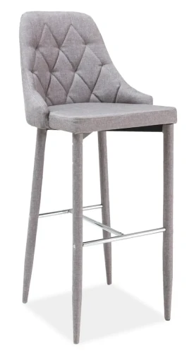 Hoker tapicerowany Trix H-1 szary .06