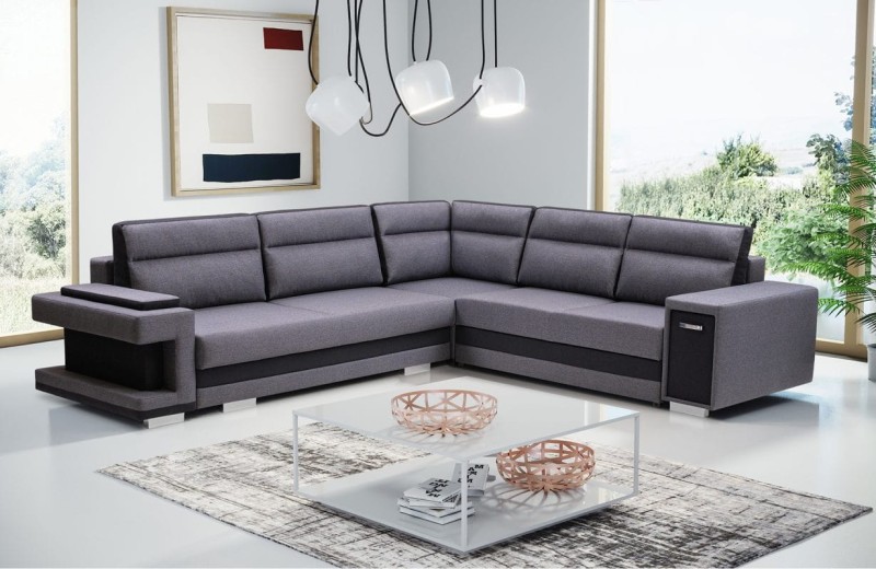 Narożnik tapicerowany rozkładany A2 Inari 94+Inari 100 Prawy