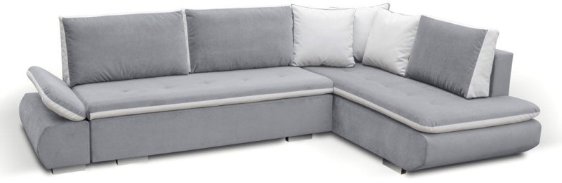 Narożnik tapicerowany rozkładany Argent trinity 14 wstawki eko 017