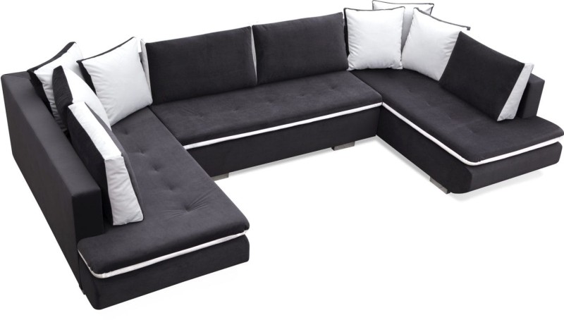 Narożnik tapicerowany rozkładany Argent U Trinity 15 + Soft 017