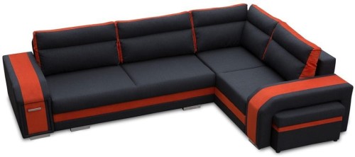 Narożnik tapicerowany rozkładany Assan