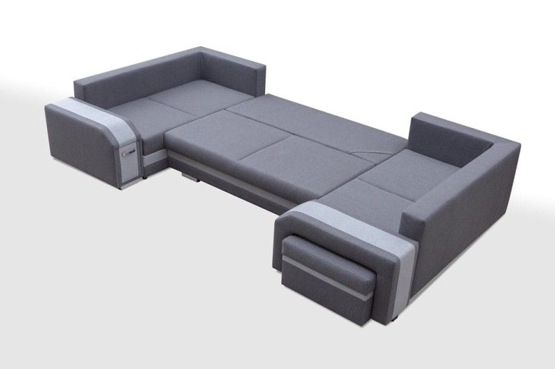 Narożnik tapicerowany rozkładany Assan U