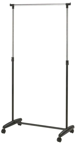 Wieszak stojący Nova chrom/czarny