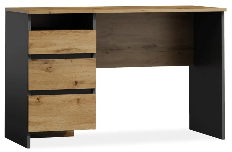 Biurko B-005 dąb wotan/antracyt