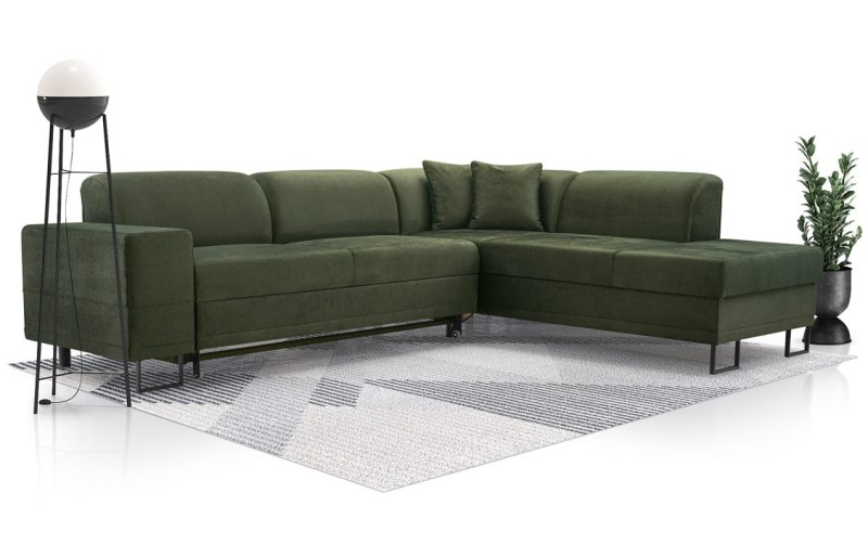 Narożnik tapicerowany rozkładany Disco Solar 37