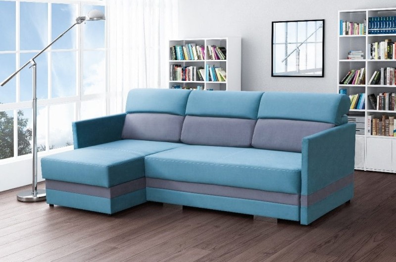 Narożnik tapicerowany rozkładany Koliber Baza 2313 wstawki 2315 Lewy