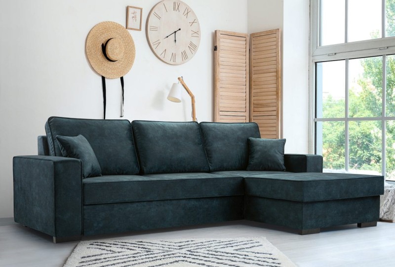 Narożnik tapicerowany rozkładany Lupi Palladium 13 prawy