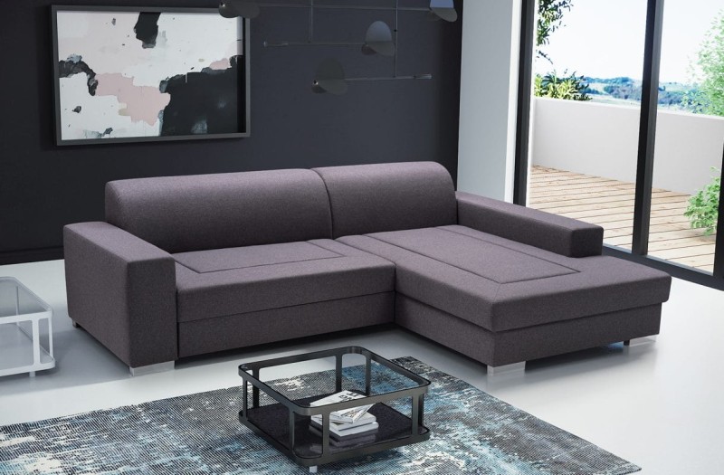 Narożnik tapicerowany rozkładany Malwa Sawana 05 Prawy