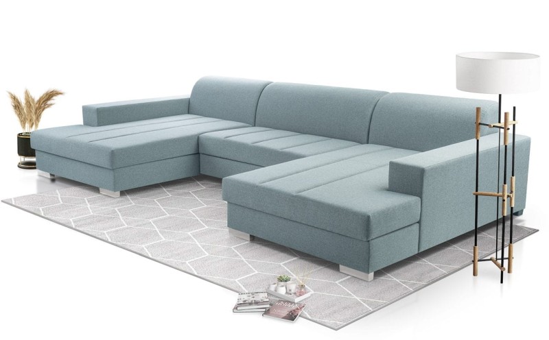 Narożnik tapicerowany rozkładany Mistral U Sawana 72