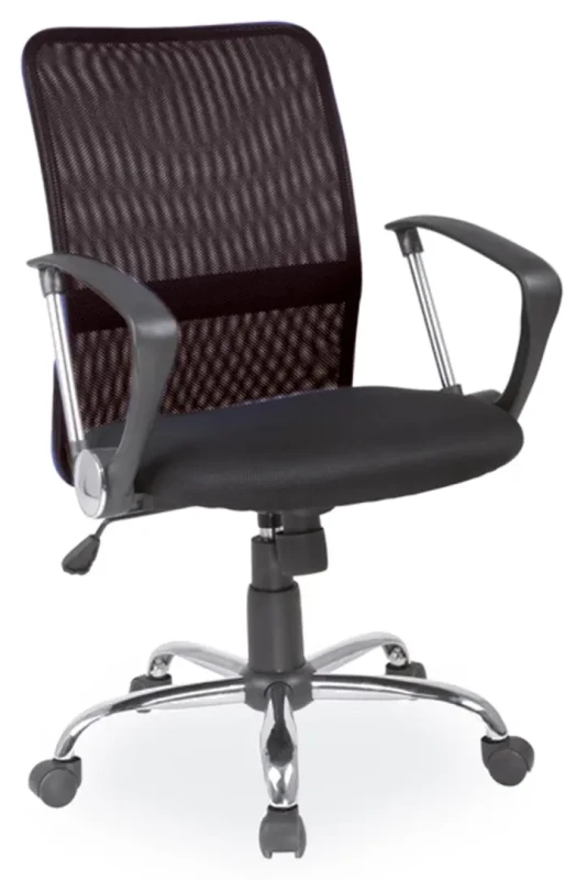 Fotel obrotowy Q-078 czarny