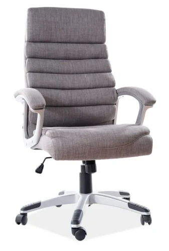 Fotel obrotowy Q-087 szara tkanina
