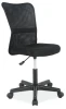 Fotel obrotowy Q-121 czarny