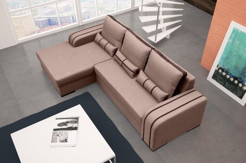 Narożnik tapicerowany rozkładany Viper  Inari 23+ Inai 27