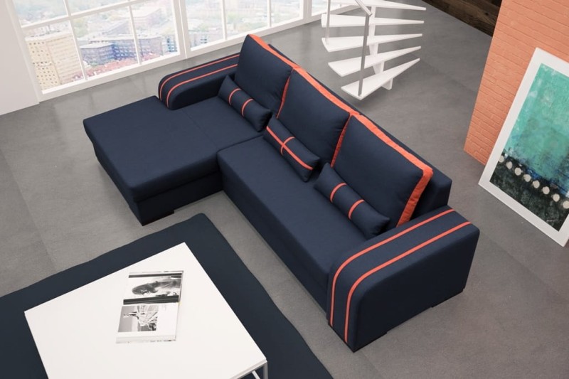 Narożnik tapicerowany rozkładany Viper Inari 100 HC51 Lewy