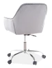 Fotel obrotowy Q-190 Velvet szary Bluvel 14