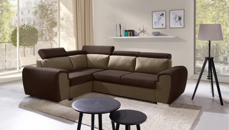 Narożnik tapicerowany rozkładany Wizaro Baza Inari 27 Wstawki Inari 23