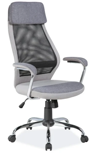 Fotel obrotowy Q-336 szary