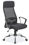 Fotel obrotowy Q-345 czarny