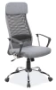 Fotel obrotowy Q-345 szary