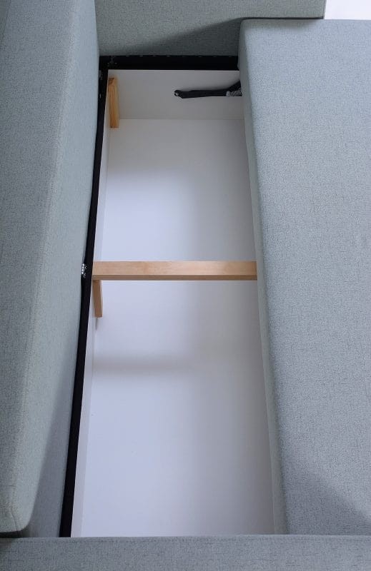 Sofa tapicerowana rozkładana Ariel