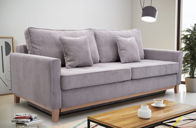 Sofa tapicerowana rozkładana Aris Lincoln 86