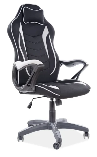 Fotel obrotowy Zenvo czarny/szary