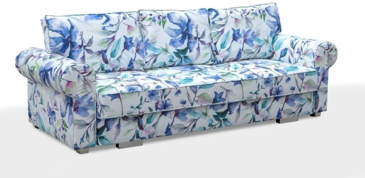 Sofa tapicerowana rozkładana Beza Kwiat 01