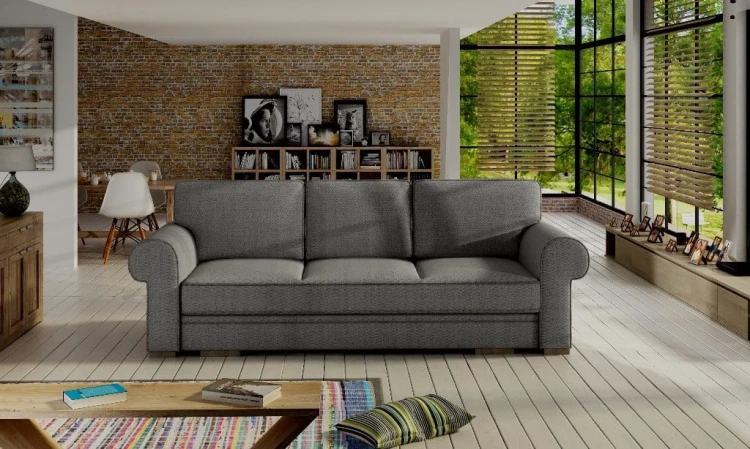 Sofa tapicerowana rozkładana Bukiet  malmo 95