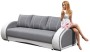 Sofa tapicerowana rozkładana Cher