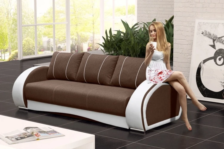 Sofa tapicerowana rozkładana Cher inari 27 + Soft 017