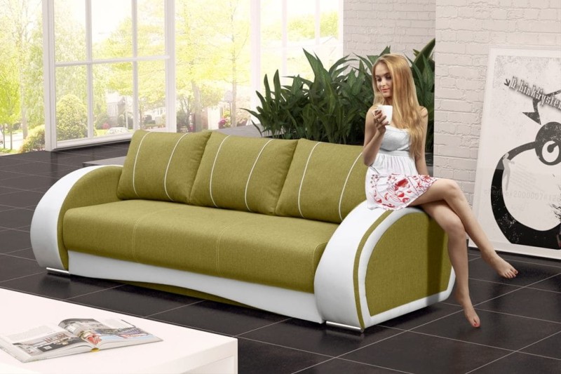 Sofa tapicerowana rozkładana Cher inari 35 + Soft 017