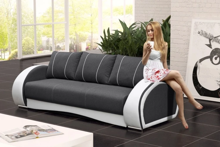 Sofa tapicerowana rozkładana Cher inari 94 + Soft 017