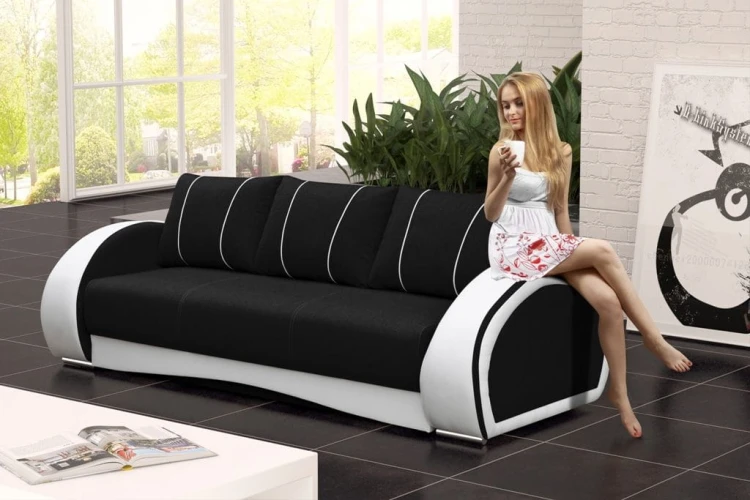 Sofa tapicerowana rozkładana Cher inari 100 + Soft 017