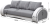 Sofa tapicerowana rozkładana Cher wymiary