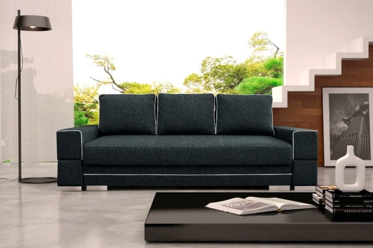 Sofa tapicerowana rozkładana Samanta inari 100 + Soft 017