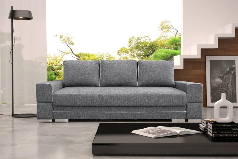 Sofa tapicerowana rozkładana Samanta inari 91 + Soft 017