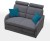 Sofa tapicerowana rozkładana Wibaro