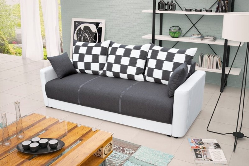 Sofa tapicerowana rozkładana Xara  Inari 94 + Soft 017