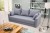 Sofa tapicerowana rozkładana Xara  całość inari 91